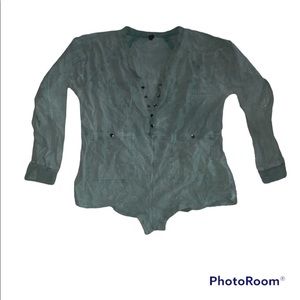 Urban Outfitters forest green one piece